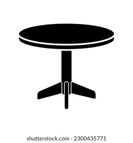 Table icon vector on trendy design