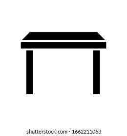 Table icon vector sign and symbols on trendy design