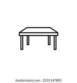 Ícone de tabela vetor. ilustração de estoque