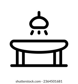 Table Icon Vector Symbol Design Illustration