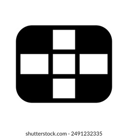 Table Icon Vector Symbol Design Illustration