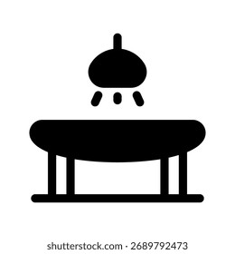 Table Icon Vector Symbol Design Illustration
