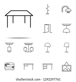table icon. web icons universal set for web and mobile
