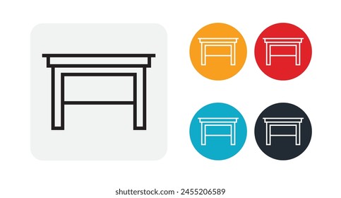 Table icon for web and mobile