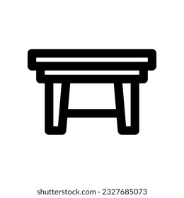table icon for your website, mobile, presentation, and logo design.