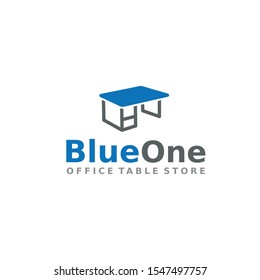 Table Illustration for Home Decor Logo Design