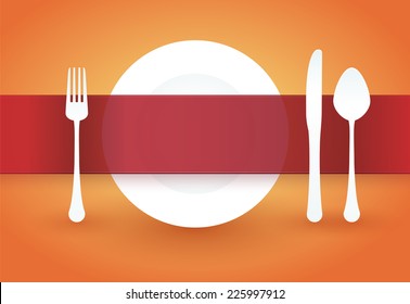 table with the label over the plate