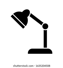 Table lamp, desk lamp, icon vector sign and symbol on trendy design