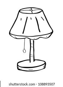Table Lamp Drawing Images, Stock Photos & Vectors | Shutterstock