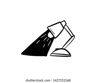 Table Lamp doodle hand drawing doodle 