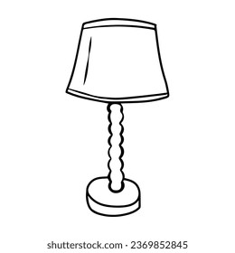 Table lamp  doodle