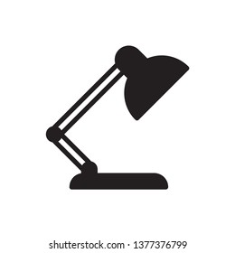 table lamp flat icon design