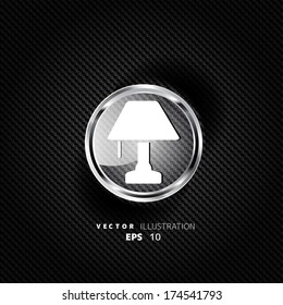Table lamp icon