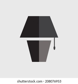 Table lamp icon