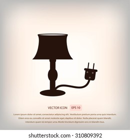 table lamp icon table lamp icon
