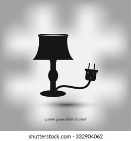 table lamp icon