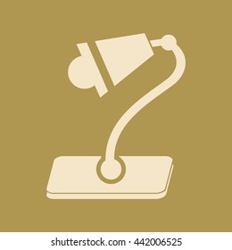 Table Lamp Icon. 