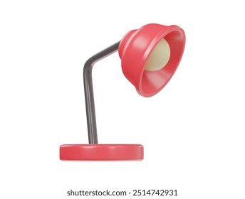 Icono de lámpara de mesa Ilustración de rener 3d 