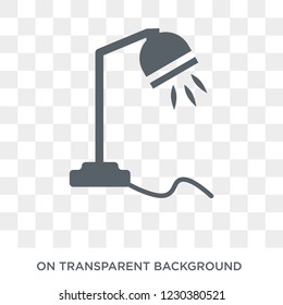 Table Lamp icon. Table Lamp design concept from Furniture and household collection. Simple element vector illustration on transparent background.