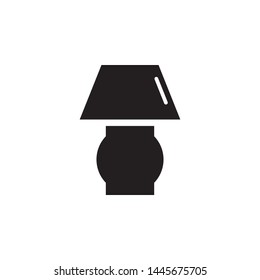 table lamp icon design template. Trendy style, vector eps 10