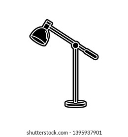 Table Lamp  icon. Element of household for mobile concept and web apps icon. Glyph, flat icon for website design and development, app development