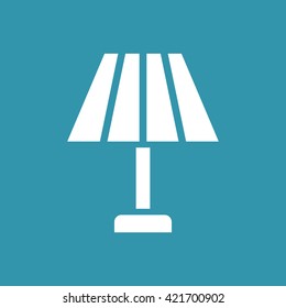 Table Lamp Icon. Eps-10.