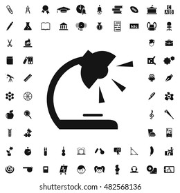 Table lamp icon illustration isolated vector sign symbol