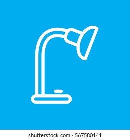 table lamp icon illustration isolated vector sign symbol
