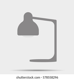 Table Lamp Icon illustration isolated vector sign symbol