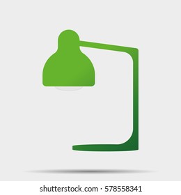 Table Lamp Icon illustration isolated vector sign symbol