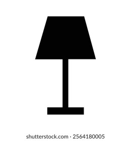 Table lamp icon isolated. Perfect table lamp combining style and functionality. Vector illustration.