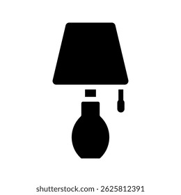 table lamp icon. for mobile concept color editable
