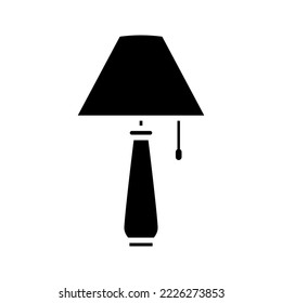 Table Lamp icon. sign for mobile concept and web design. vector illustration