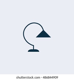 Table lamp Icon Vector