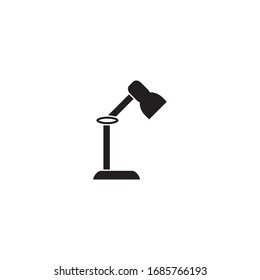 Table Lamp Icon Vector Design Template