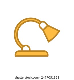 Tischlampe Icon Vektorgrafik Design Vorlage Eleganter Stil