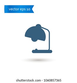 table lamp. table lamp icon. table lamp vector. flat style. sign design vector. sign design. Vector EPS 10