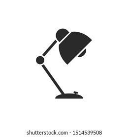 Table Lamp Icon Vector Illustration 