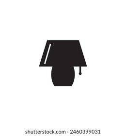 table lamp icon vector ilustration logo design