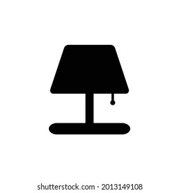 table lamp icon, lamp vector, light illustration 