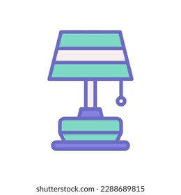 table lamp icon for your website design, logo, app, UI.