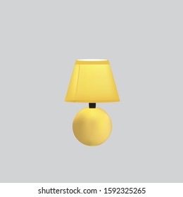 table lamp illustration gradient style