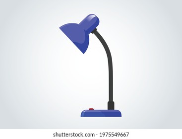 Table Lamp Illustration, Office Bight Light