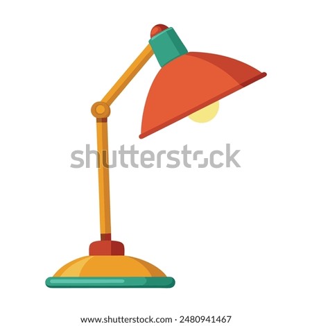 table lamp isolated on white