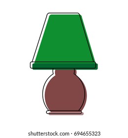 table lamp light electricity decoration style