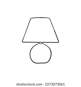 Table lamp line modern creative design