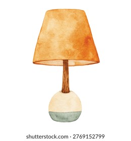 Table lamp with a modern design