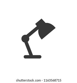 table lamp. monochrome icon