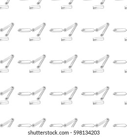 table lamp seamless vector pattern