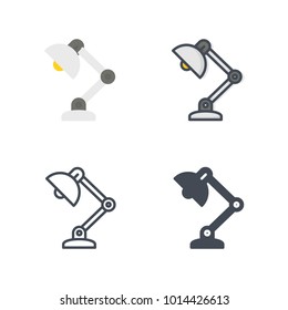 Table lamp service icon